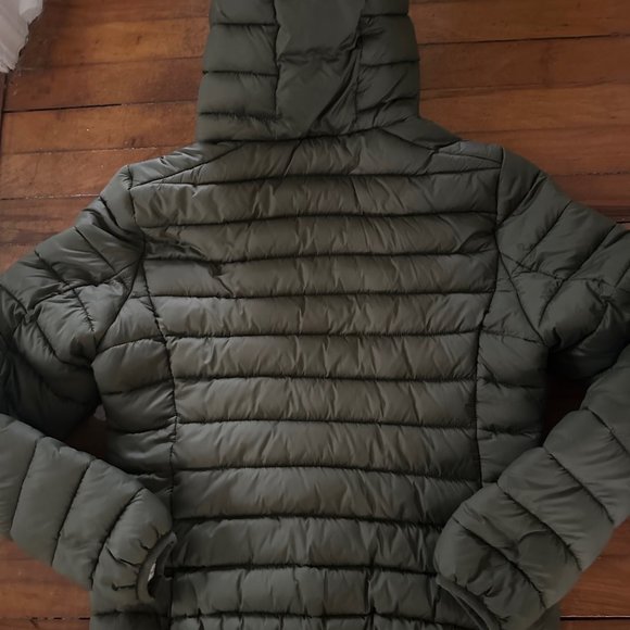Save the Duck Lightweight Puffer Size 2M Olive Green - Excellent Condition! - Picture 4 of 8